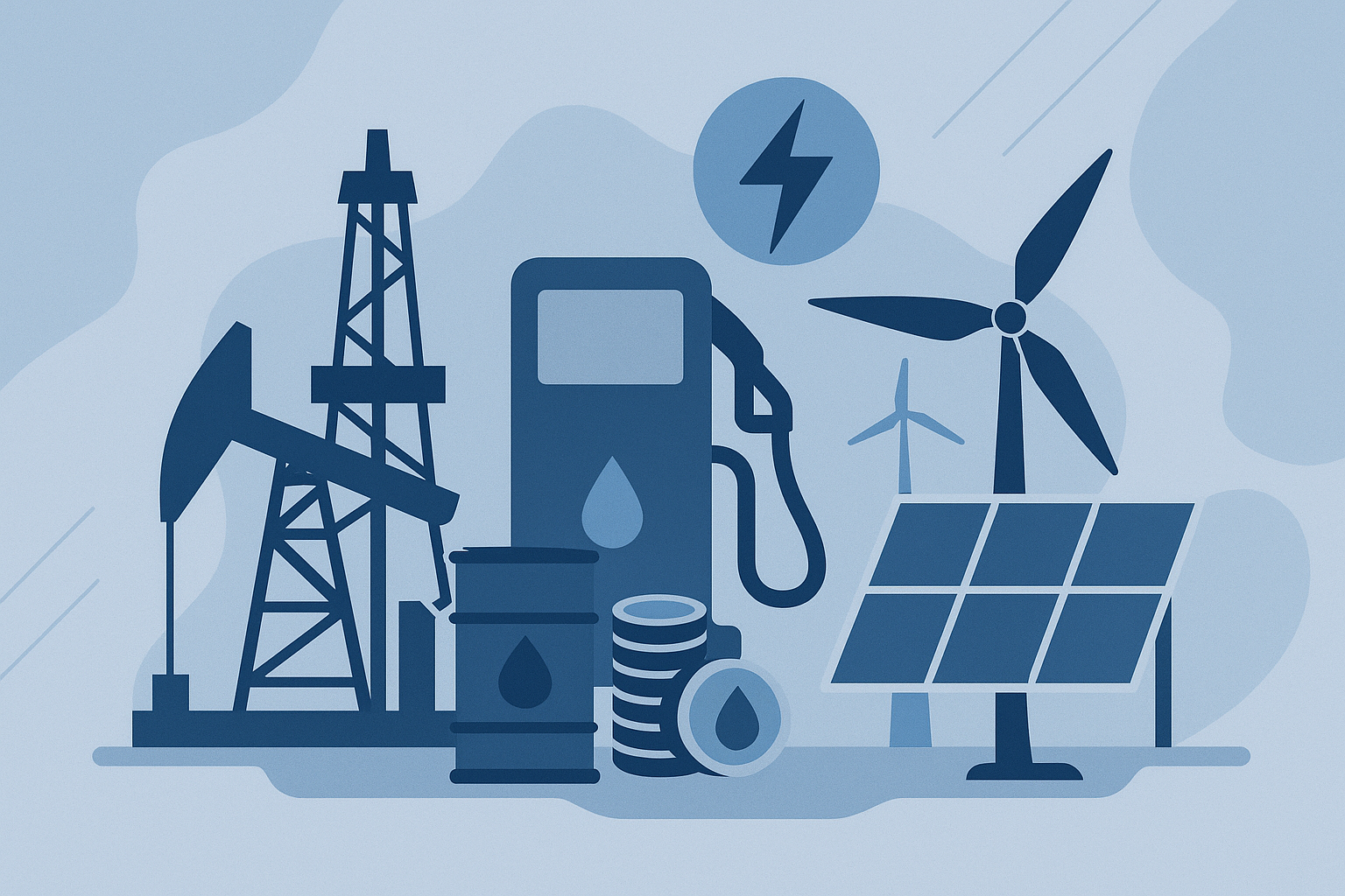 Illustration pétrole et énergie